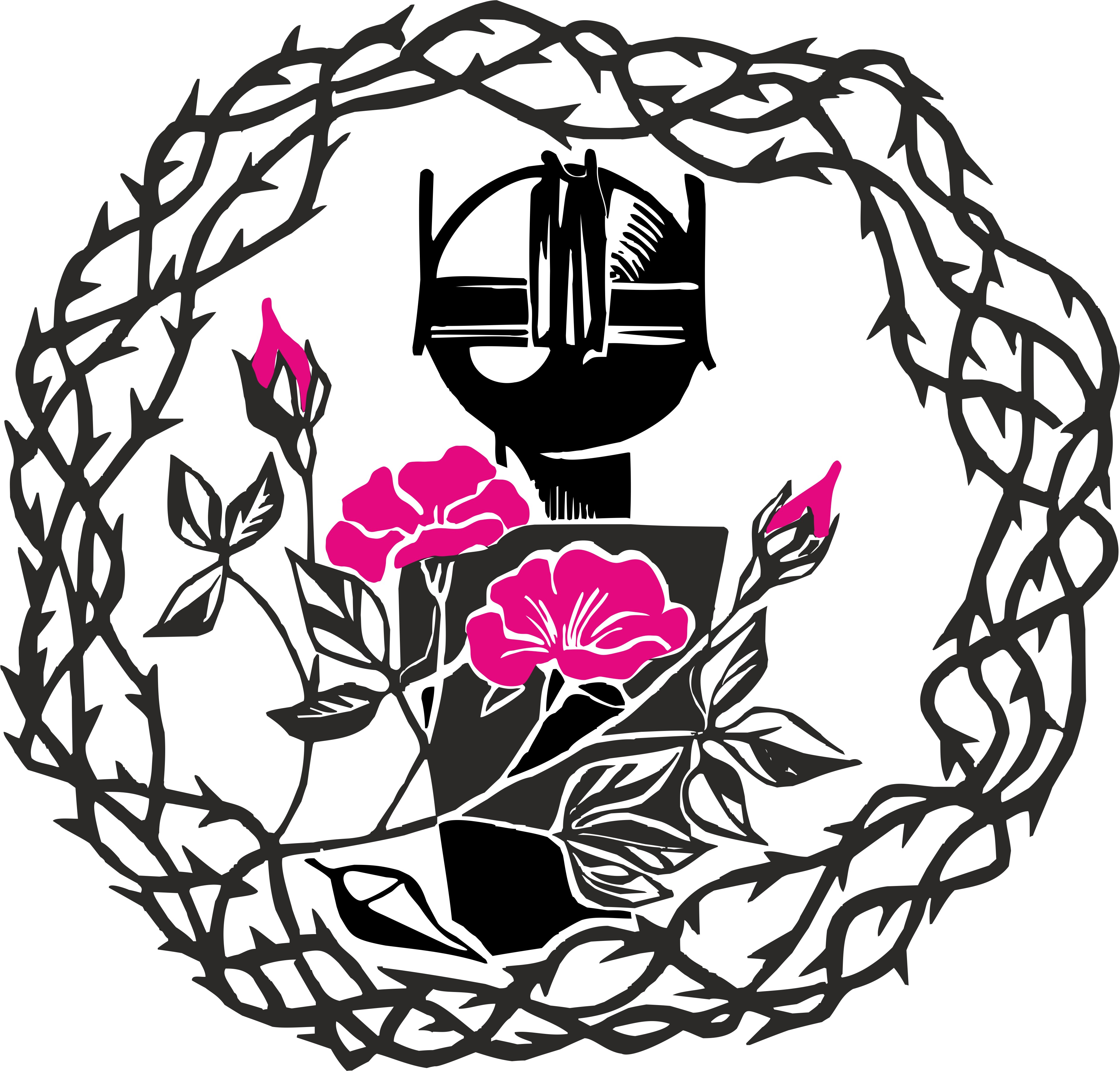 Logo Spolku přátel Růžového paloučku